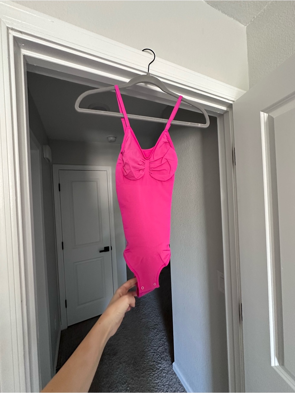 Women’s Bright Pink One-Piece Leotard